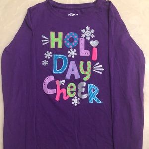 Cute Christmas L/S Shirt size 10/12
